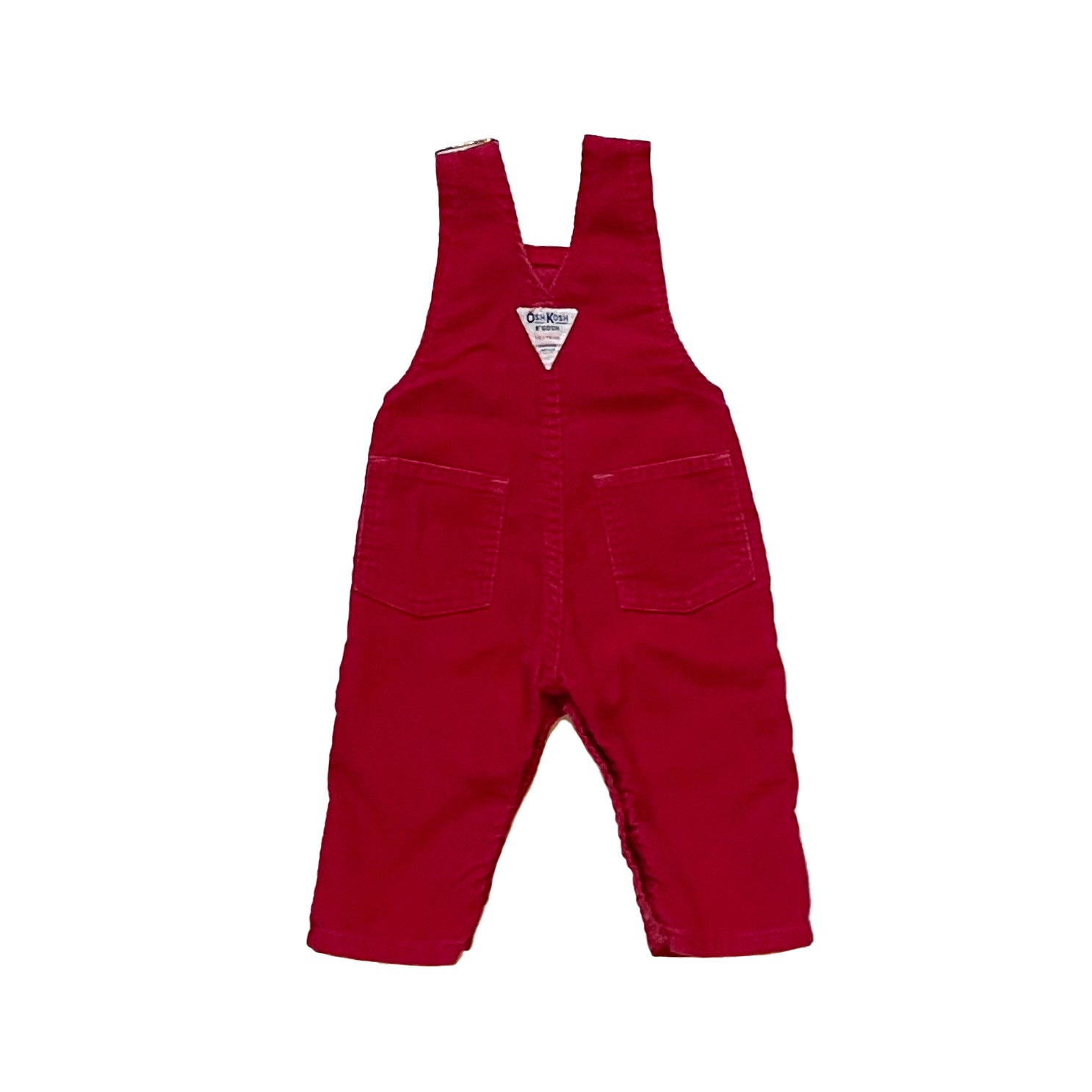 vintage red osh kosh corduroy overalls – Birdie Lou